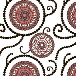 Intricate Round Pattern vector image