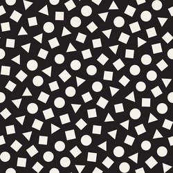 seamless chaotic patterns randomly scattered vector image