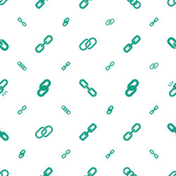 hyperlink icons pattern seamless white background vector image