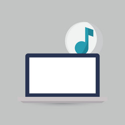technology icon security system concept flat vector image