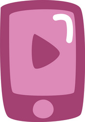 Pink Cellphone Vector Images (over 1,600)
