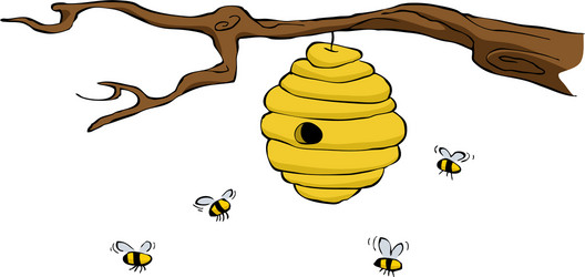 How to Draw A Beehive Step by Step