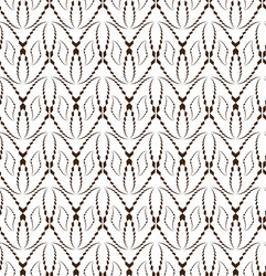 abstract seamless pattern with face-shape figures vector image