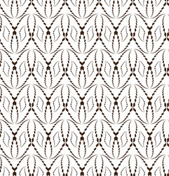 Abstract seamless pattern with face-shape figures vector