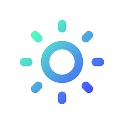 light mode pixel perfect gradient linear ui icon vector image
