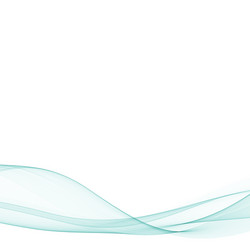 abstract background color flow waved lines vector image