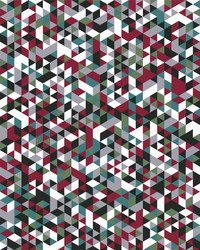 seamless triangular pattern vector image