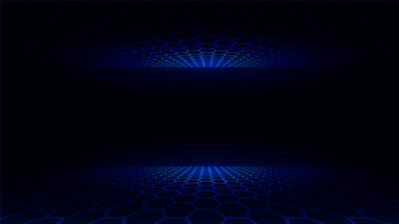 technology background with hi-tech digital data vector image