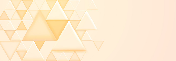 Abstract background with triangular shapes vector