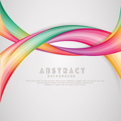 waving elegance abstract background with dynamic vector image