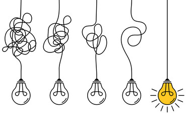 Complex Problem Solving vector image