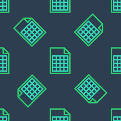 line file document icon isolated seamless pattern vector image