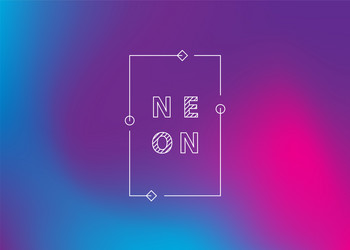 neon gradient ui ux background trendy web color vector image