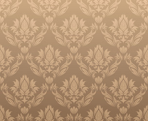 damask pattern vector image