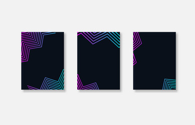 design elements gradient wave lines for business vector image