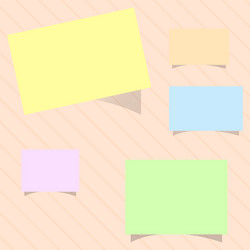 flat design empty esp template vector image