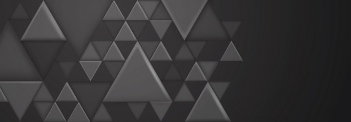 abstract background with triangular shapes vector image