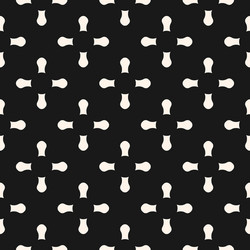 geometric seamless pattern with rounded shapes vector