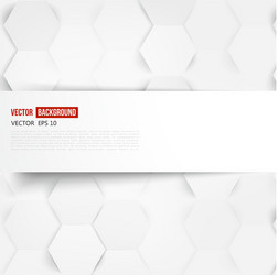 abstract color 3d hexagonal vector image