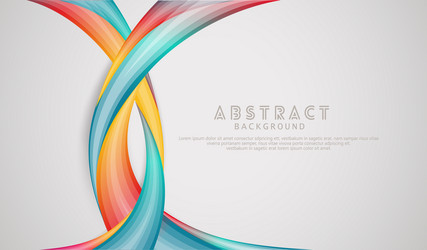 waving elegance abstract background with dynamic vector image