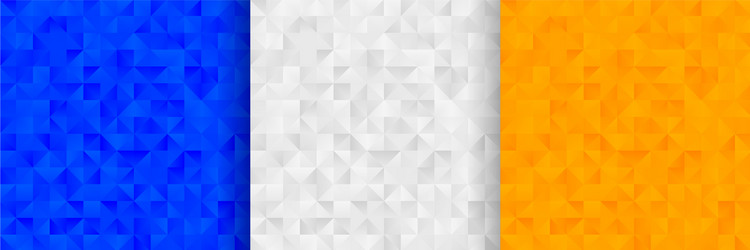 abstract triangles pattern background design vector image