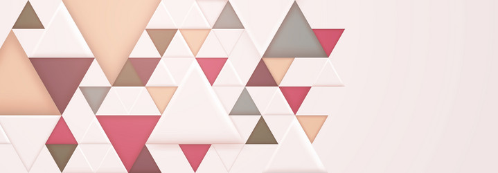 abstract background with triangular shapes vector image