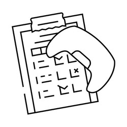 testing game development line icon vector image