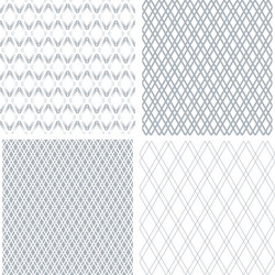 Diamond Lattice Patterns vector image