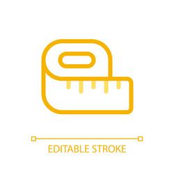tape line pixel perfect color linear ui icon vector image