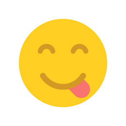 Yellow happy face emoji vector