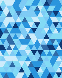 seamless triangular pattern vector image