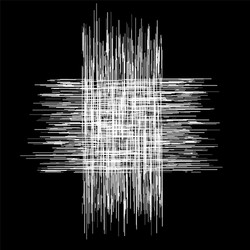 irregular random lines harsh texture abrasion vector image