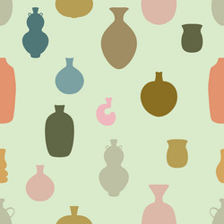 seamless pattern backdrop with set abstract vector image
