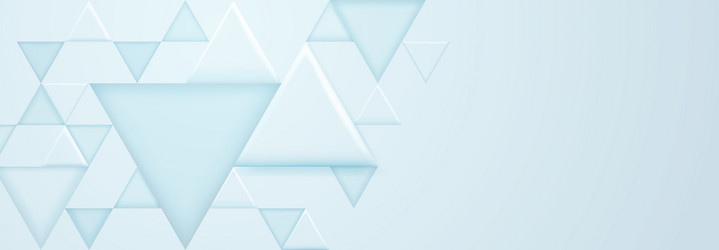 abstract background with triangular shapes vector image