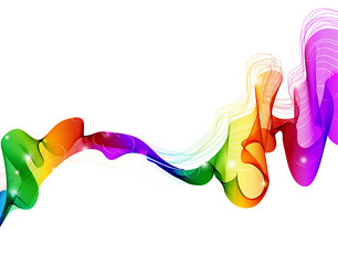 abstract colorful template background vector image