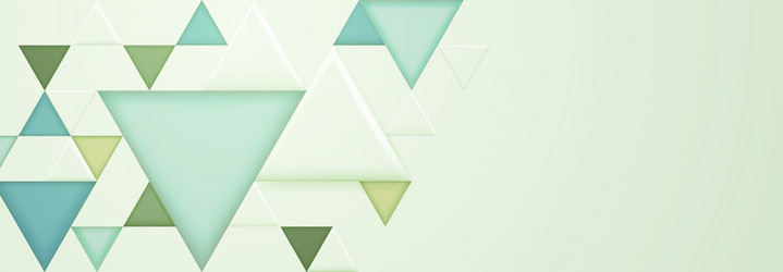 abstract background with triangular shapes vector image