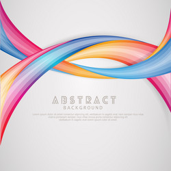 waving elegance abstract background with dynamic vector