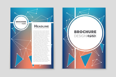 abstract layout background for web vector image