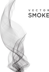 Abstract smoke background vector