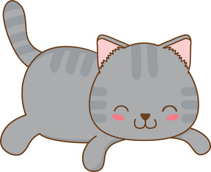 cute vector cat cartoon kawaii 5997299 Vector Art at Vecteezy