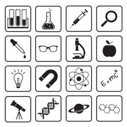 Science icon vector