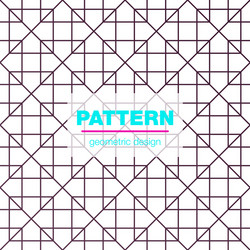 seamless linear pattern with thin poly lines vector image