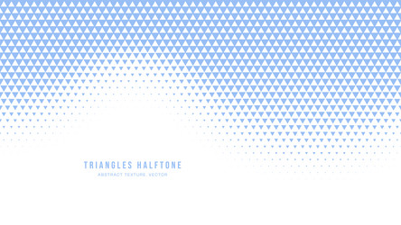 triangle halftone geometric pattern waveform vector image