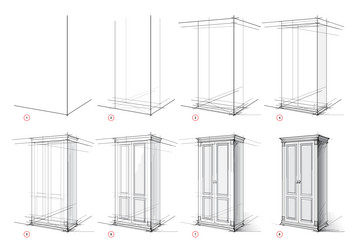 page shows how to learn draw from life sketch vector image