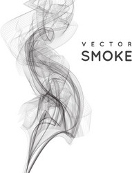 Abstract smoke background vector