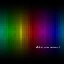 Music equalizer dynamic volume Royalty Free Vector Image