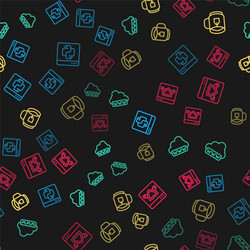 set line python programming language web vector image