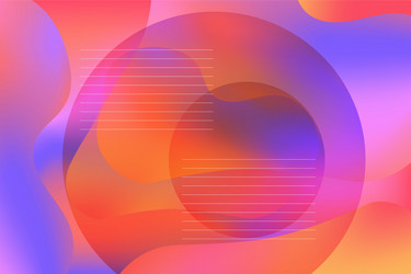 exploding vibrant background with geometric shapes vector image