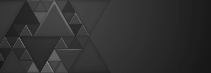 abstract background with triangular shapes vector image