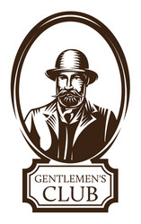 with template for badge vector image